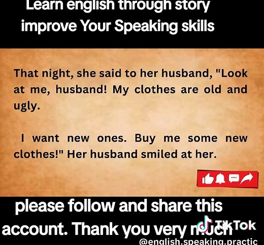 English Speaking Practice (@english.speaking.practic) - Learn English Through Stories: Enhance Speaking Skills