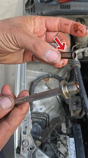 Engine Oil Pressure Sensor Filter Cleaning | Quick Fix! #youtube #shorts #filter