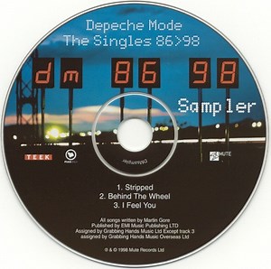 Depeche Mode - The Singles 86>98 Sampler