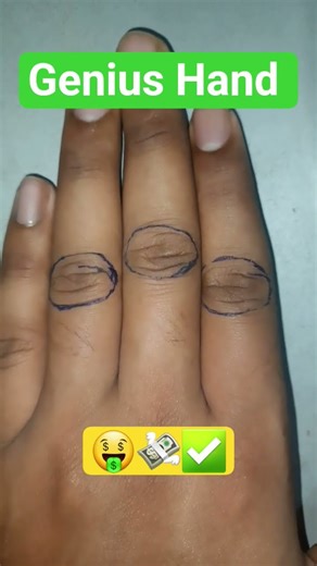 Genius Sign in Hand | Wrinkles in genius person #palmistry #astrology #palmist #palm #lifeline #fact