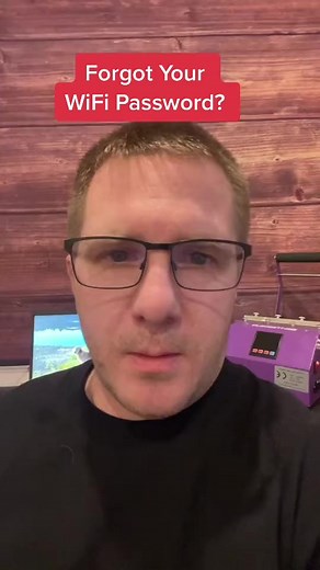 Forgot your wifi password? #WIFI #techtips #computertips | Chad Ryan
