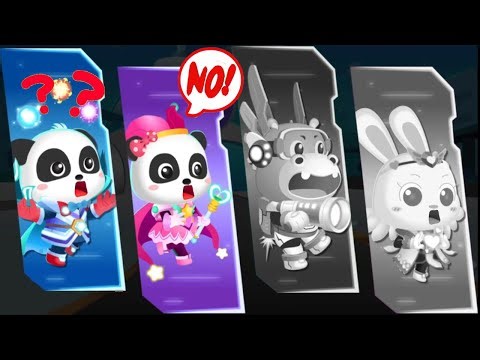 Little Panda: Superhero Missions - Help Superheroes to Defeat The Evil Kings - Babybus Games