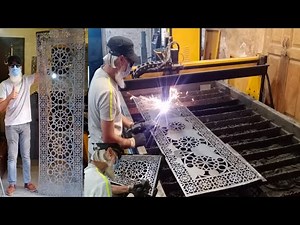 CNC Plasma Cutting Machine||Gate Design With CNC Router Machine||And how CNC Plasma Machine is work.