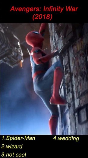 Avengers: Infinity War (2018)｜Spider-Man’s Iron Spider Suit in Space! 🕷️🚀🔥