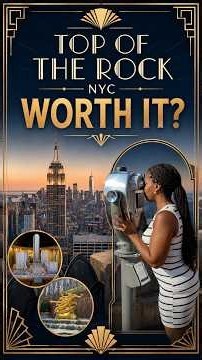 Top of the Rock NYC Review: Worth It? | Rockefeller Center Observation Deck 🏙️ #nyc #TopoftheRock