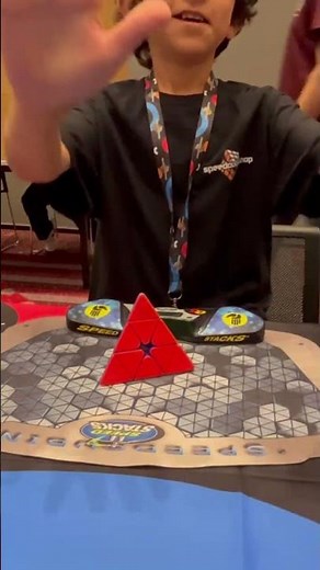 Pyraminx World Record of 0.000 #speedcubeshop