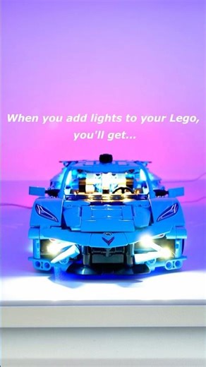 When you add lights to your Lego, you'll get... #lego #lightmybricks #legolights