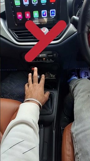 Correct way to use hand brake in car