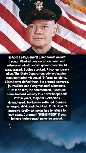 Eisenhower Saw the Horrors of a Nazi Camp—Then Ordered Cameras to Record It