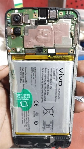 change replace Vivo Y20 Display Unit Combo Panel #smartphone #shorts #repair #trending #viralvideo