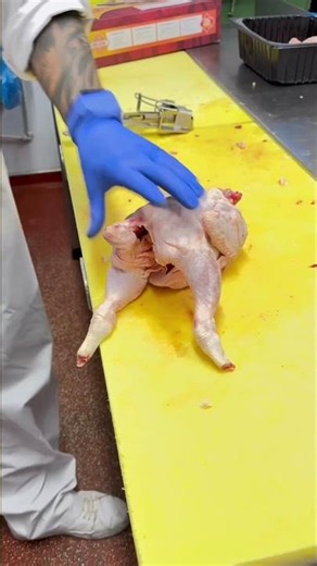 Ultimate Chicken Butchery Skills (Satisfying!)#shortvideo #food #chicken #butcher_skill #chicken