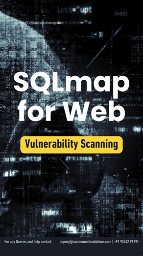 SQLmap Made Simple 🔐 Learn how ethical hackers use SQLmap to find SQL Injection vulnerabilities step by step. Perfect for beginners in cybersecurity & penetration testing. 💡 Comment your next learning topic 👇 📌 Follow Axximum Infosolutions for daily cybersecurity content. #sqlmap #sqlinjection #ethicalhacking #cybersecurity #kaliLinux #pentesting #bugbounty #websecurity #infosec #hackingtools #learncybersecurity #ceh #socanalyst #cybercrime #axximinfosolutions | Axximum Infosolutions PVT LTD