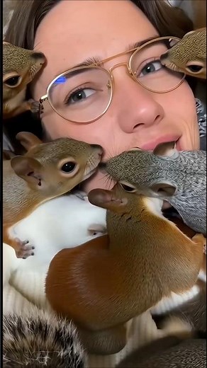Girl Becomes the Squirrel Queen! 🐿️👑 (Unbelievable Moment!)