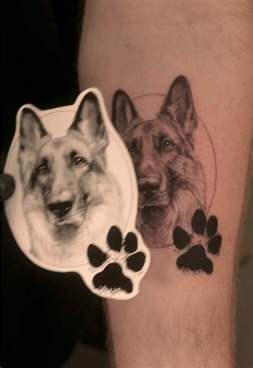 Book Your Custom German Shepherd Tattoo Today