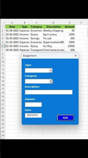 Advanced Budget Planner Built in Excel VBA 💰📊
