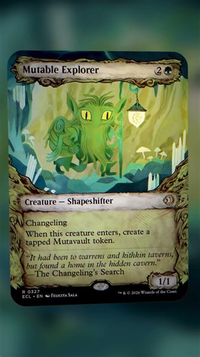 Mutable Explorer Fan Animation MTG #2danimation No AI Involved