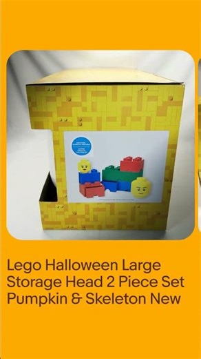 Lego Halloween Large Storage Heads