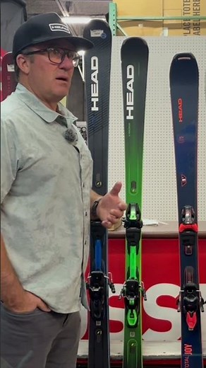Head Super Shape Skis Unmatched Stability Connected to the Snow from Tip to Tail
