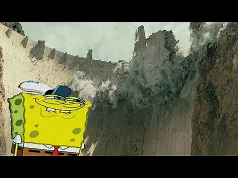 "I put the best day ever" over the hoover dam earthquake scene in San Andreas
