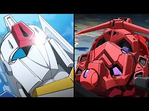 Doraemon & Red Gundam (GQuuuuuuX VS Zanda Cross Comparison)[赤いガンダム ジークアクス ドラえもん 鉄人兵団 ザンダクロス 比較]