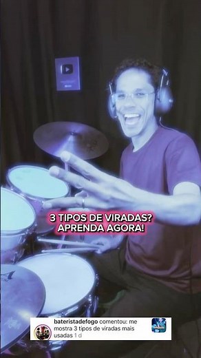 3 TYPES OF DRUM FILLS: Learn the most common ones! 🥁