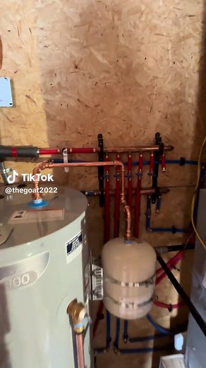 Evaluación de calentador de agua instalado en manifold PEX