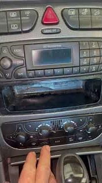 Mercedes 2001 C240 W203 V6 CLICKING NOISE IN DASH FIX - RECALIBRATING. STEPPER MOTOR