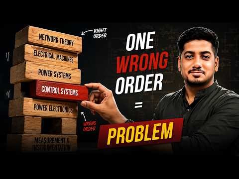 Study Electrical Subjects In THIS Order 🎯 | SSC JE | RRB JE | PGCIL | CIL | Rishabh Sir (Topper)