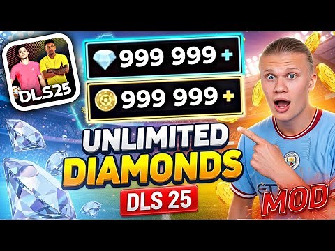 🔥 DLS 25 HACK/MOD 2025 🤑 UNLIMITED DIAMONDS & MONEY Dream League Soccer 2025 Tutorial (Android/iOS)