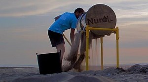 Beach Guardian Nurdle Sand Sifting Trommel Machine