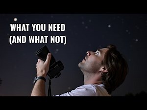 Starting Astrophotography? 99% of Equipment Basics in 10 Minutes!