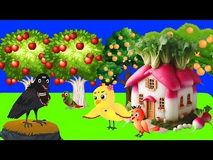 चिड़िया हिंदी कार्टून | chidiya ki kahani | Tuni Chidiya Cartoon Hindi Moral Stories| tony chidiya