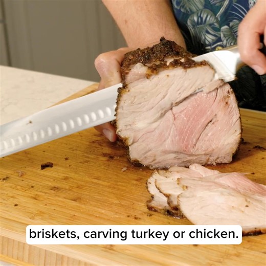 Dull knives tear brisket and waste your cook. You nailed the smoke and bark—don’t shred the finish line. Fix it: the Cutluxe BBQ Carving Set — Artisan Series ( 12” Brisket Slicer 6” Boning ). High-carbon German steel, full tang, balanced for control—built for clean slices and precise trimming. • Even, restaurant-worthy slices • Fast, confident fat and silver-skin trim • Serious tools, no gimmicks Cuts like the $150 names—without the markup. | Cutluxe