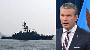 US sinks Iran's prize ship