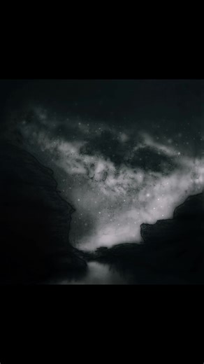 When it feels dark, look up at the sky. Zoom in and tell me what you see! #dreamcore #liminal
