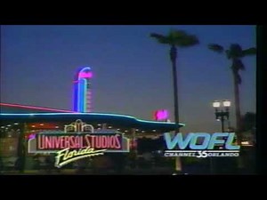 Universal Studios Florida December 1990 Commercial