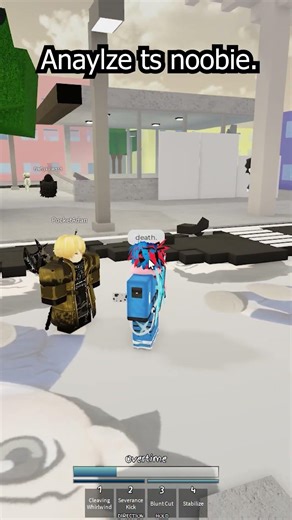 Roblox players fighting over abilities be like #roblox #shorts #funny