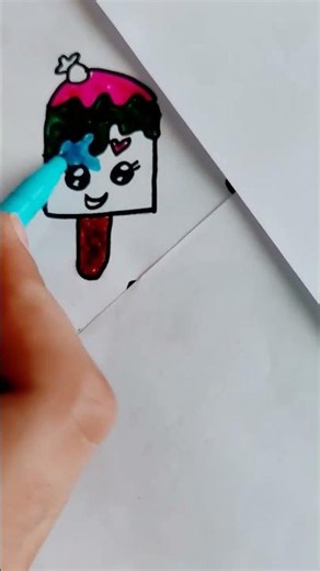 How to Draw a Cute Cartoon Popsicle and Learn the Alphabet | Easy Art for Kids