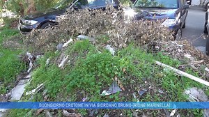 Buongiorno Crotone in via Giordano Bruno | RTI Calabria