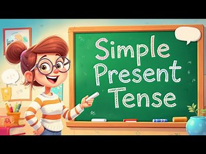 Simple Present Tense | Rules for Adding 's', 'es', and 'ies' | Fun English Grammar | Animated Lesson
