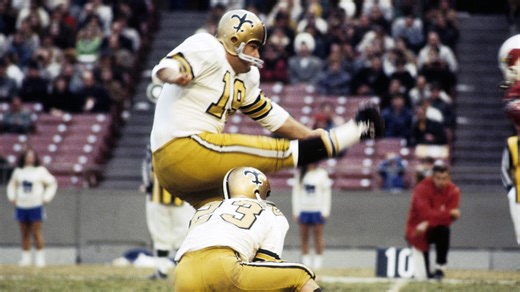 Tom Dempsey's record breaking field goal is the play of the day