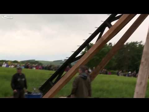 The Trebuchet Launching a Car, Piano and Incendiary Drum