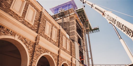 Texas Tech Athletics gives update on Jones AT&T Stadium south end zone construction