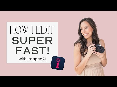How I Use AI to Edit Photos SUPER FAST | Imagen AI Tutorial