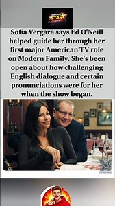 Ed O'Neill helped Sofía Vergara through Modern Family 😳❤️