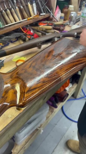 #wood #woodworking #woodworkingfun #woodworkingproject #gunsmith