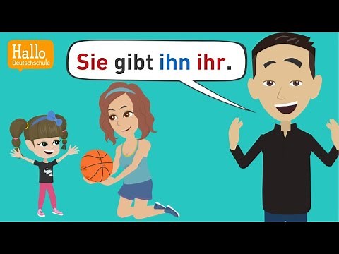 Learn German | 3 rules for the positioning of accusative and dative objects and personal pronouns