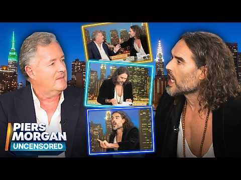 "Massive GRIFTER!" Piers Morgan Grills Russell Brand On Allegations, Prison, 'Truth' & Religion