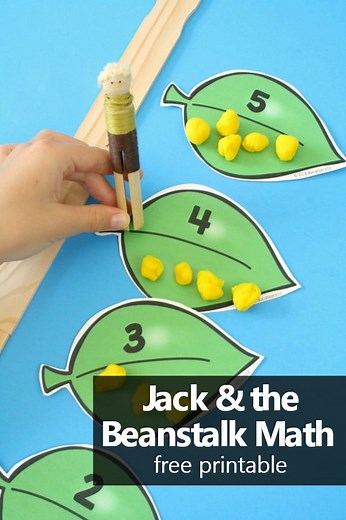 Jack and the Beanstalk Math Activity - Fantastic Fun & Learning