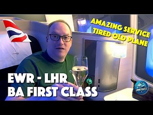 BA FIRST Class - Boeing 777 - New York to London - BA184